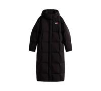 Tommy Jeans Damen Mantel aus Daunen TJW ALASKA GRID, schwarz, Gr. S