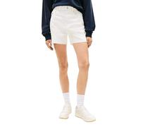 Tommy Jeans Damen Jeansshorts Mom Fit, weiss, Gr. 30/NI