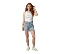 Tommy Jeans Damen Jeans MOM STRAIGHT LEG, stoned blue, Gr. 27/NI