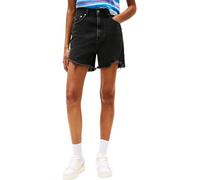 Tommy Jeans Damen Mom Ci8181 Dw0dw21381 Shorts Mit 5 Taschen, Denim (Denim Washed Black Black), 26W EU