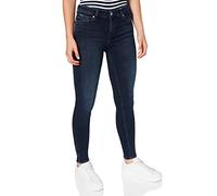 Tommy Jeans Damen Nora Mr Skny Knöchel Zp Ae164 Bb Jeans, Denim Dark, W24 / L32