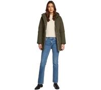 Tommy Jeans Damen Parka mit Kapuze, Grün (Fatigue Green), M