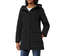 Tommy Jeans Damen Parka Technical Winter, Schwarz (Black), L