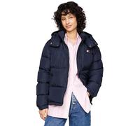 Tommy Jeans Damen Pufferjacke Alaska Wasserabweisend, Blau (Dark Night Navy), XL