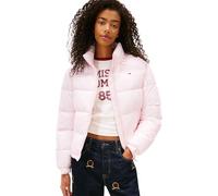 Tommy Jeans Damen Pufferjacke Essential Glänzend, Rosa (Light Pink), M