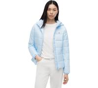Tommy Jeans Damen Pufferjacke Hooded mit Reißverschluss, Blau (Kingly Blue), M