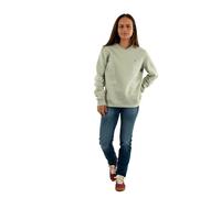 Tommy Jeans Damen Pullover Crew Neck Rundhalsausschnitt, Grün (Misty Sage), XS