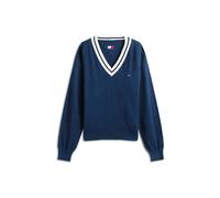 Tommy Jeans Damen Pullover, marine, Gr. L