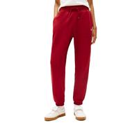 Tommy Jeans Damen Relaxed Script Logo Jogger Sweatpants mit Kordelzug, Regatta Red, S