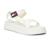 Tommy Jeans Damen Sandalen Eva Sommer, Weiß (Ecru), 37