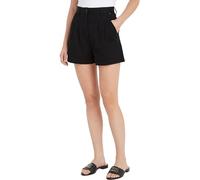 Tommy Jeans Damen Shorts Claire Pleated Shorts Kurz, Schwarz (Black), 27W