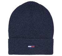 Tommy Jeans für Damen. AW0AW15474 Flaggenmütze navy (OSFA), Blau, Lässig, Acryl, Bio-Baumwolle, Nachhaltig