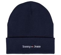 Tommy Jeans Damen Strickmütze Sport Wintermütze, Blau (Twilight Navy), Onesize