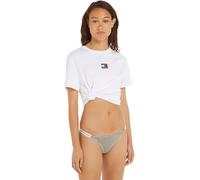 Tommy Jeans Damen String High Leg Thong Print Tanga, Mehrfarbig (Tj Skinny Stripe), L