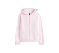 Tommy Jeans Damen Sweatjacke mit Kapuze, pink, Gr. L