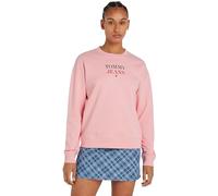 Tommy Jeans Damen Sweatshirt Crew Neck ohne Kapuze, Rosa (Ballet Pink), XXS