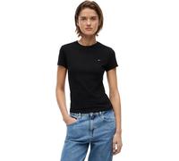 Tommy Jeans Damen TJW Slim C-Neck Tee DW0DW20459 S/S T-Shirt, Black (Black), XS