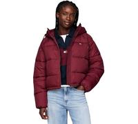 Tommy Jeans Damen Tjw Aspen Puffer Ext Dw0dw18841 Gerade, Lila, XXS EU