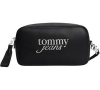 TOMMY JEANS Damen Tjw Bold Script Camera Bag Aw0aw17897 Schultertasche, Black (Black)