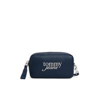 TOMMY JEANS Damen Tjw Bold Script Camera Bag Aw0aw17897 Umhängetasche, Blue (Dark Night Navy)