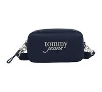 TOMMY JEANS Damen Tjw Bold Script Camera Bag Aw0aw17897 Umhängetasche, Blue (Dark Night Navy)