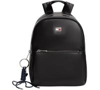 Tommy Jeans Damen Tjw City Charm Dome Backpack Aw0aw18579 Rucksack, Black (Black)