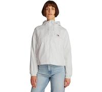Tommy Jeans Damen Tjw Essential Ext Dw0dw20672 Windbreaker-Jacke, White (Ecru), M EU