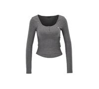 Tommy Jeans Langarmshirt Damen anthrazit, M