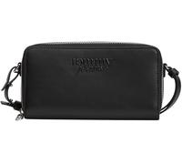 Geldbörse TOMMY JEANS "TJW MUST PURSE WALLET LARGE ZA", Damen, schwarz, Lederimitat, unifarben, Basic, Kleinlederwaren, Damen Geldbeutel, Portemonnaie mit verstellbarem Trageriemen (84738567-0) schwar