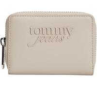 Tommy Jeans Damen Tjw Must Small Za Aw0aw18445 Geldbörse mit umlaufendem Reißverschluss, BEIGE (Stone)