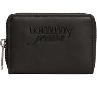 Tommy Jeans Damen Tjw Must Small Za Aw0aw18445 Geldbörse mit umlaufendem Reißverschluss, Black (Black)