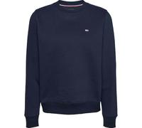 Tommy Jeans Damen Tjw Reg Flag Crew Dw0dw19959 Pullover-Sweatshirt, Blue (Dark Night Navy), XS EU