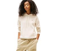 Tommy Jeans Damen Tjw Reg Flag Hoodie Dw0dw19958 Kapuzenpullover, Beige (Desert Sand Dune), M EU