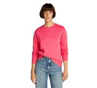 Tommy Jeans Damen Tjw Reg S Flag Crew Dw0Dw19959 Pullover-Sweatshirt, Red (Amour), XXS