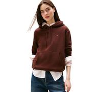 Tommy Jeans Damen Tjw Reg S Flag Hoodie Dw0Dw19958 Kapuzenpullover, Brown (Rich Brown), L
