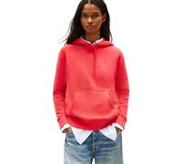 Tommy Jeans Damen Tjw Reg S Flag Hoodie Dw0Dw19958 Pullover Hoodie, Rot (Red Alert), L