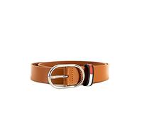 Tommy Jeans Damen TJW Seasonal OVAL 3.0 Gürtel, Natural Cognac, 75