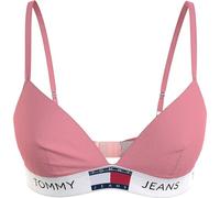 Tommy Jeans Damen Triangel BH Padded Stretch, Rosa (Tickled Pink), L