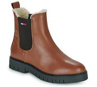 Tommy Jeans Damenstiefel Warmlined Chelsea Boot in Braun 37