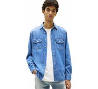 TOMMY JEANS Denim M - Langarm Hemd - Herren Blue XL
