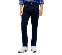 Slim-fit-Jeans TOMMY JEANS "Scanton", Herren, Gr. 34, Länge 32, denim schwarz, Denim/Jeans, Obermaterial: 99% Baumwolle, 1% Elasthan, unifarben, slim fit lang, Jeans Slim-fit-Jeans, Slim Fit (52212504