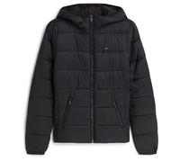 Tommy Jeans Damen Pufferjacke Hooded mit Reißverschluss, Schwarz (Black), S