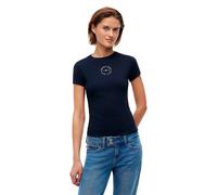 Tommy Hilfiger Blaue Baumwolle Damen T-Shirt XS