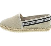 Tommy Jeans Flatform Webbing Espadril Slipper BeigeBeige / Neu / 36