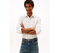 Tommy Jeans Freizeithemd Herren Regular Fit Baumwolle blau, S