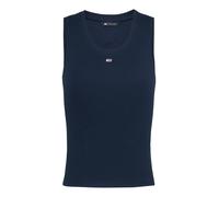 Tommy Jeans - Geripptes Slim Fit Tanktop blau - Gr. - L