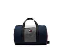 Tommy Jeans Heritage Round Duffle Sporttasche, Blau-Weiß-Rot
