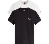 Tommy Jeans Herren 2 Pack Signature T-shirtdm0dm23623 T-Shirts (2er Pack)