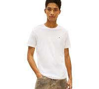 T-Shirt TOMMY JEANS "TJM EXTRA SLIM 3 PACK", Herren, Gr. 4XL, ecru, ecru, ecru, Single Jersey, Obermaterial: 100% Baumwolle, slim fit normal, Rundhals, eingesetzt abgesteppte Kante, Shirts T-Shirt, Mi