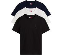Tommy Jeans Herren TJM Xslim 3 Pack Tee EXT Dm0Dm21579 S/S T-Shirt, Multi (Black/Dark Night Navy/Ecru), XXL